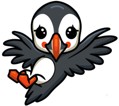 Croeso the Pembrokeshire Puffin icon