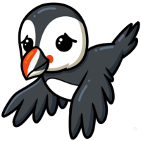 Croeso the Pembrokeshire Puffin